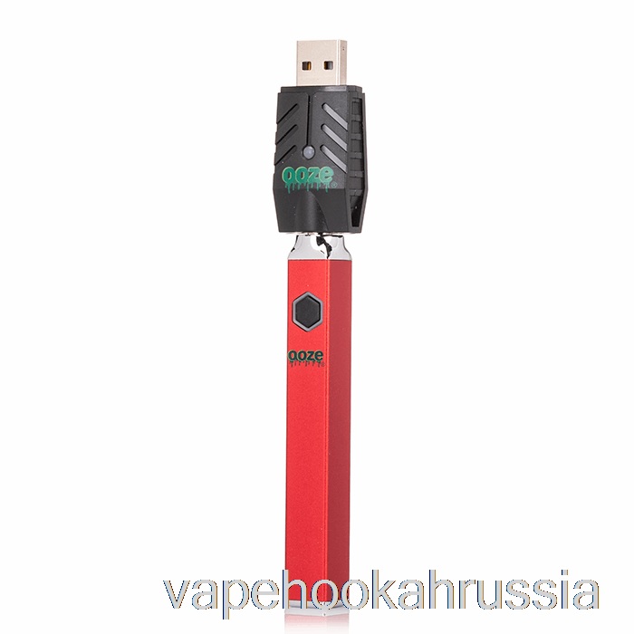 Vape Russia Ooze Quad Flex Temp 500 мАч аккумулятор красный